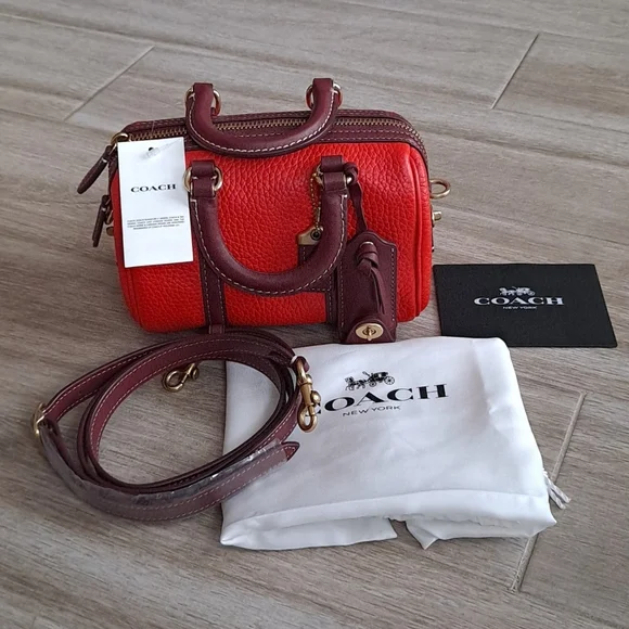 NWT Coach Ruby Satchel 18 - Picture 1 of 16